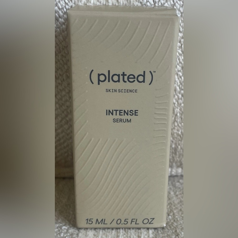 Plated Intense Serum full size sealed box